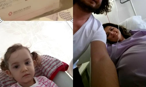 &quot;Iadul bucătarilor sezonul 2&quot;   Florin Dumitrescu a publicat primele imagini din spital, de la naşterea fetiţei Mia Victoria jpeg