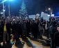 Peste 1.500 de suceveni au ieşit la protest în această seară. FOTO Dănuţ Zuzeac