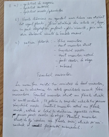 Rezolvare subiect Biologie vegetală și animală, pag. 4 din 4