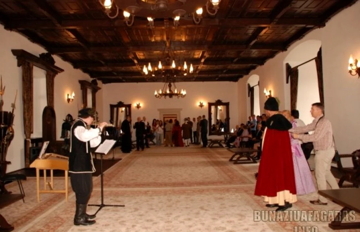 Sala Tronului de la Cetatea Făgăraş. 