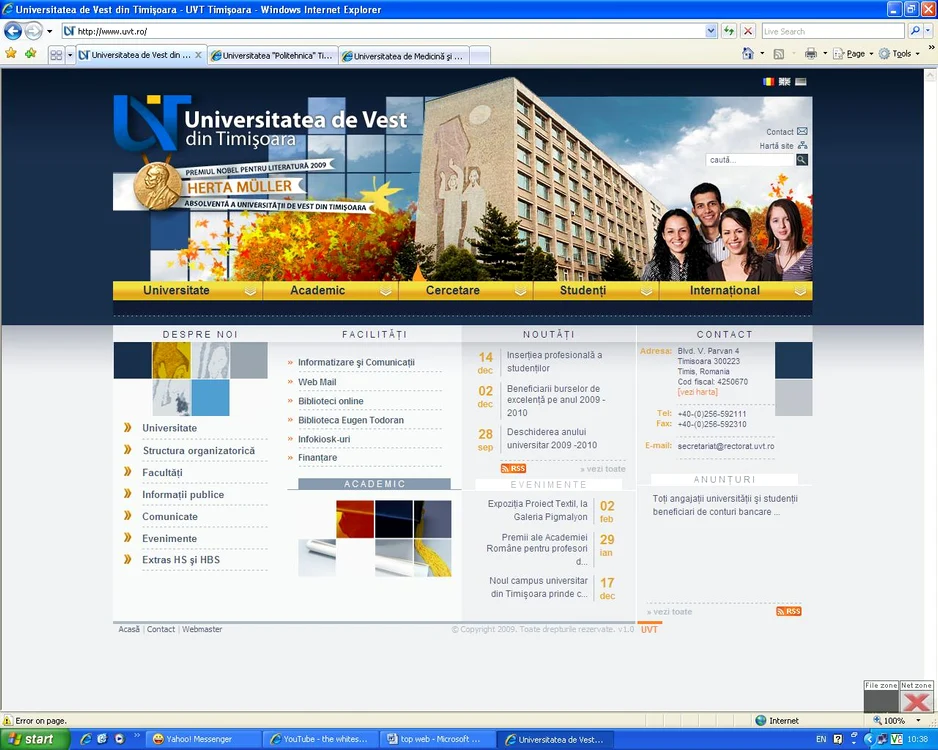 Universitate Timişoara