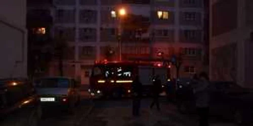 Intervenţia pompierilor a durat aproximativ 10 minute 