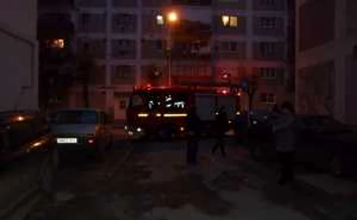 Intervenţia pompierilor a durat aproximativ 10 minute 