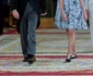 Infanta Sofia la depunerea juramantului Prințesei Leonor, viitoarea regină a Spaniei 