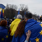Miting pro-Europa din 15 martie 2025 în București FOTO Shutterstock 