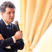 Nicușor Dan, la evenimentul „Via Transilvanica Business Fest"