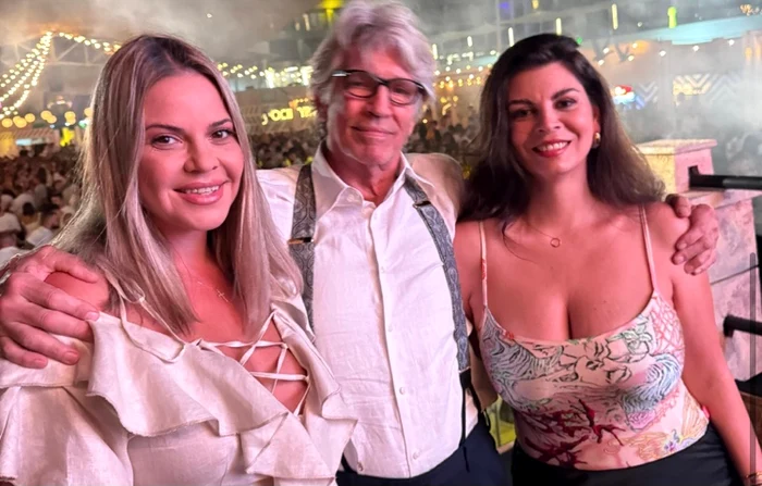 Eric Roberts, în mare formă în club foto: Click!