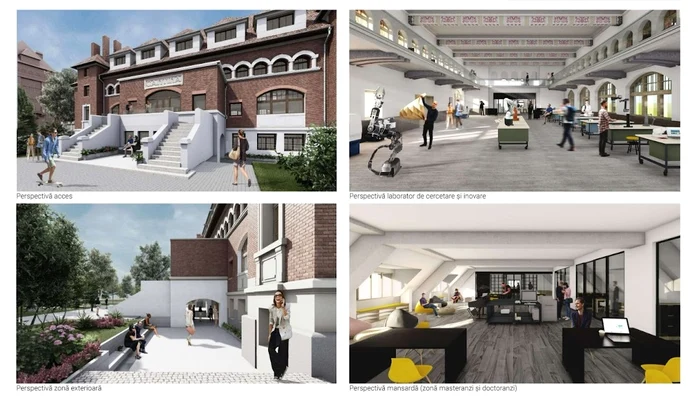 Proiect de restaurare a Cantinei MV FOTO UPT