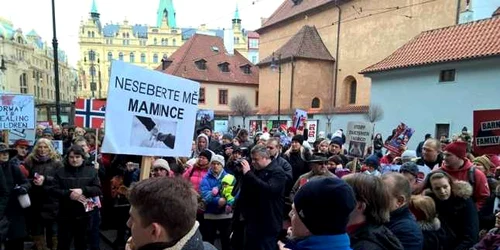 Protest Praga 