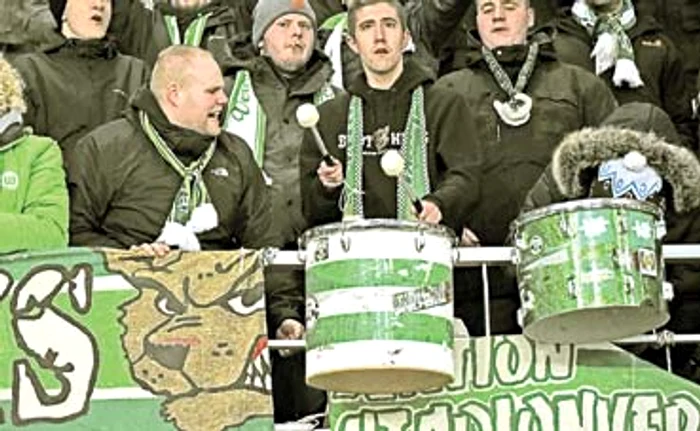 Fanii lui Wolfsburg vor avea noapte de neuitatFoto: AP