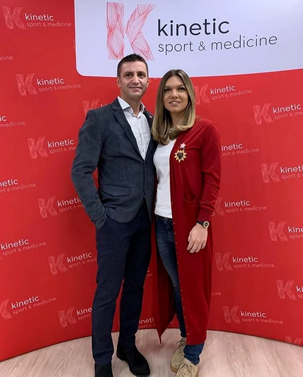 Simona Halep, la inaugurarea noului centru de recuperare