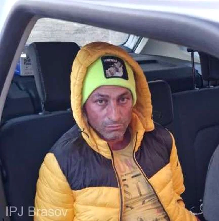 Bărbatul a mai fost condamnat pentru viol Foto IPJ Brașov via Agerpres