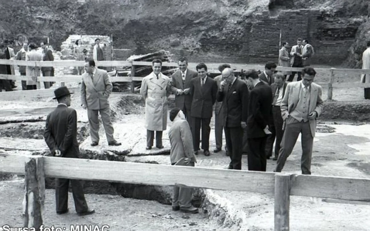 Şantier arheologic în vechiul Tomis FOTO MINAC