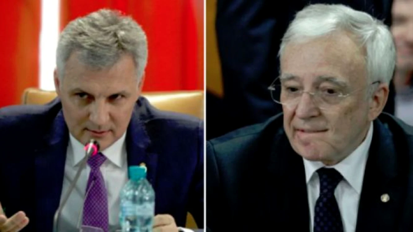 
    Senatorul Daniel Zamfir nu a reușit să îl pună în dificultate pe guvernatorul BNR, Mugur Isărescu  