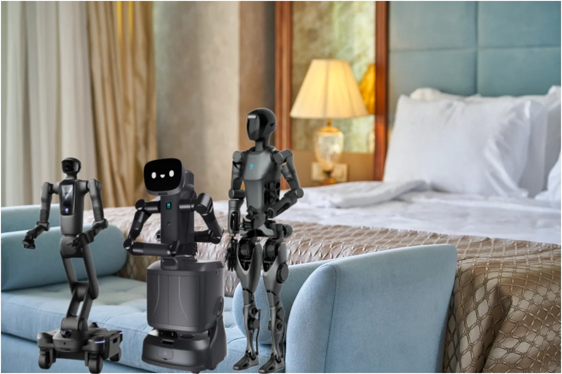 Primul hotel operat doar de roboți. Foto: pixabay.com/ Pudu Robotics