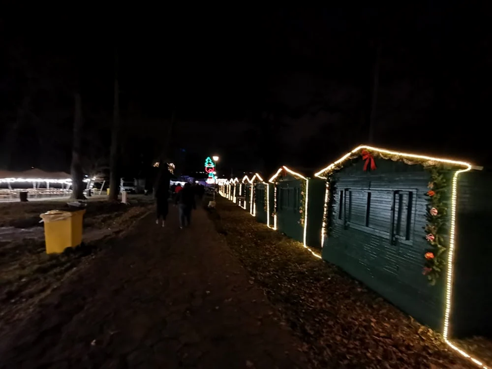 Parcul Crăciunului de la Muzeul Satului Bănăţean