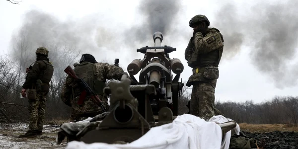 artilerie ucraineana in lugansk 16 ianuarie 2023 foto AFP jpg