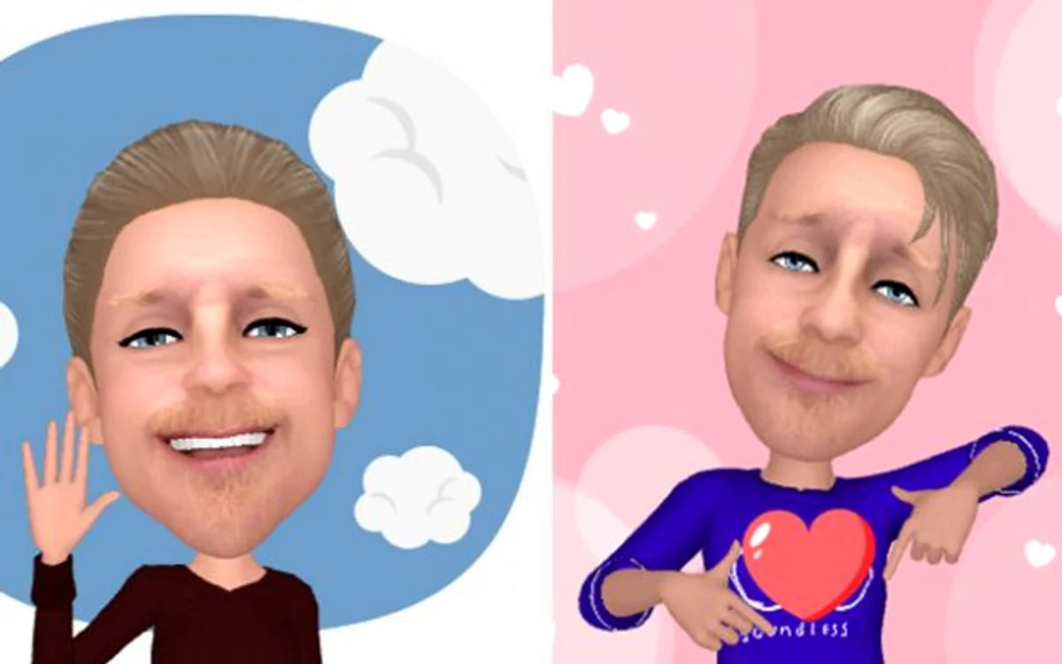 Samsung A9 2018 colaj Augmented Reality Emoji FOTO Adrian Pogîngeanu