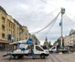 Pregătiri pentru Târgul Crăciunului din Timișoara FOTO Casa de Cultură a Municipiului