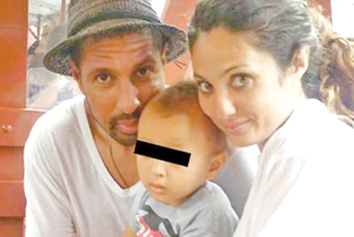 Cream, alături de  iubitul american  și de fiul lor