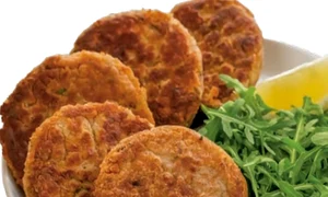 parjoale de fasole cu coriandru jpg