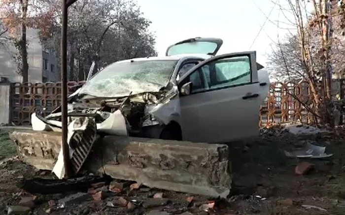 Incidentul a produs pagube importante. FOTO captură observatornews.ro