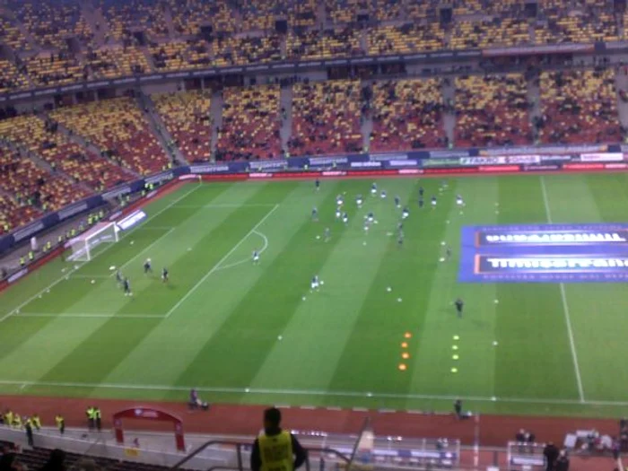 Nationala Irlandei a iesit la incalzire pe Arena Nationala