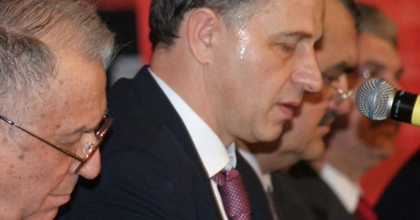 Mircea Geoană și Ion Iliescu
