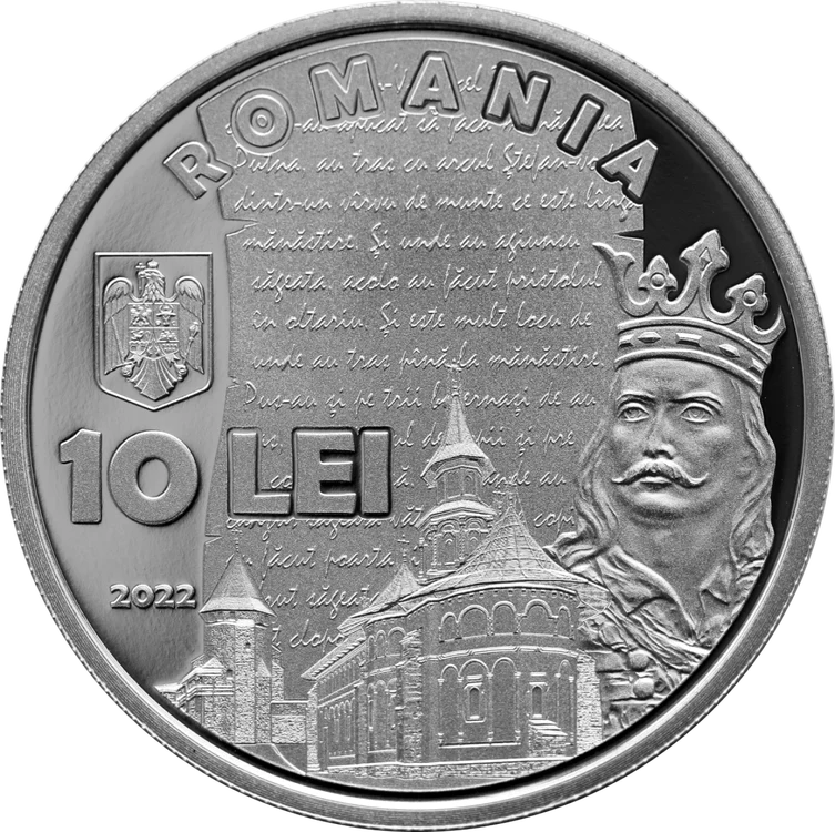 bnr moneda 10 lei Ion Neculce