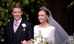 Nunta lui Hugh Grosvenor, al 7 lea Duce de Westminster și Olivia Henson la Catedrala Chester, Profimedia jpg