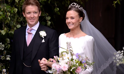 Nunta lui Hugh Grosvenor, al 7 lea Duce de Westminster și Olivia Henson la Catedrala Chester, Profimedia jpg