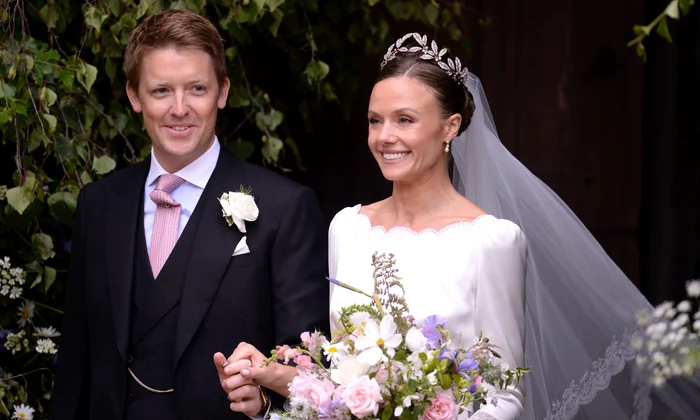 Nunta lui Hugh Grosvenor, al 7 lea Duce de Westminster și Olivia Henson la Catedrala Chester, Profimedia jpg