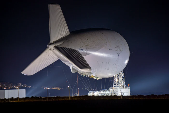 Balonul radar „Sky Dew” FOTO PROFIMEDIA