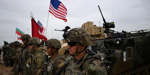 Forţele militare americane la exerciţiul Santinela Balcanilor din Bulgaria parte din manevrele multinaţionale Defender Europe 21 31 mai FOTO EPA-EFE