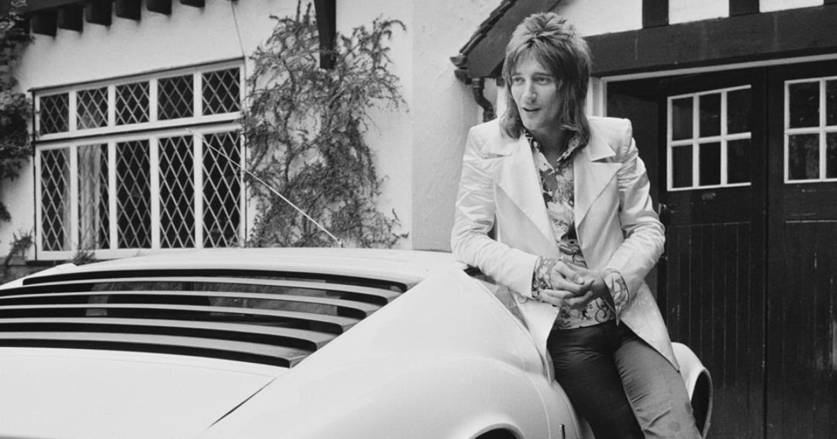 Lamborghini-ul lui Rod Stewart, scos la licitație cu un dolar. La ce ...