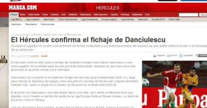 FOTBAL E sigur: Danciu pleacă la Hercules!