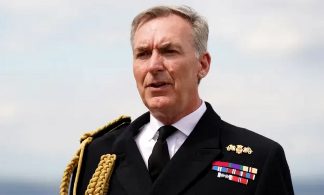 Şeful Statului Major britanic, amiralul Tony Radakin / Foto Twitter