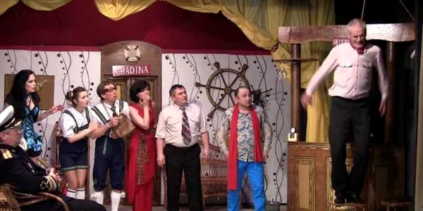 Imagine din spectacolul Mimoza FOTO Teatrul BP Hasdeu