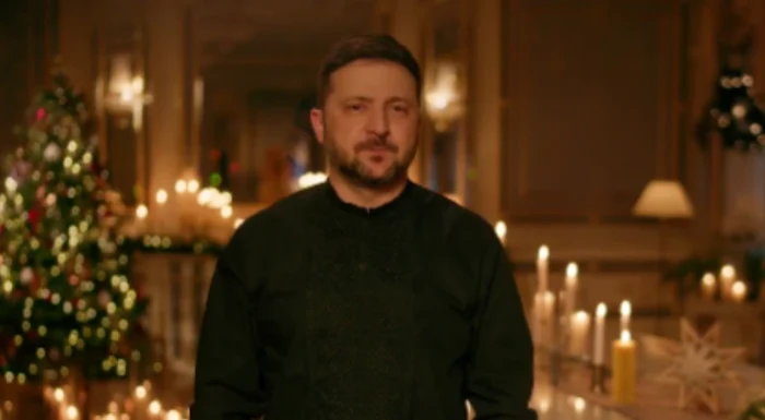 VIDEO Mesajul de Crăciun al lui Zelenski către ucraineni: „«Să piară», ar putea gândi fiecare dintre noi, dar noi cerem ceva mai măreț”