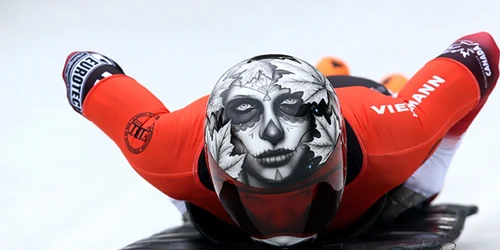 casca skeleton foto getty images