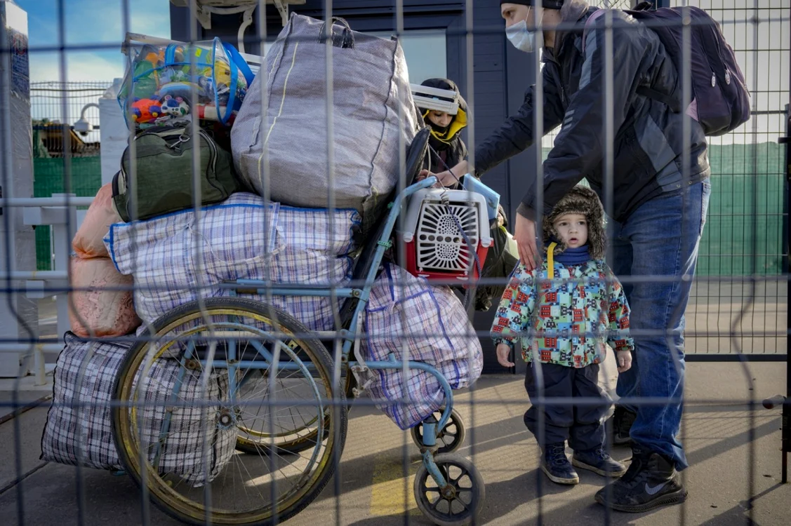 Imagini emoţionante din războiul din Ucraina FOTO Vadim Ghirdă 