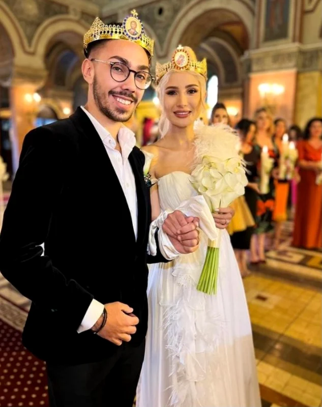 Armin Nicoară și Claudia Puican s-au căsătorit în 2022 / Sursa: Instagram 
