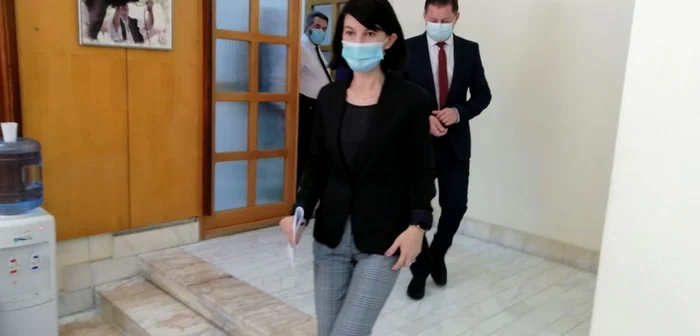 Violeta Alexandru a venit la Focşani în cursul zilei de miercuri