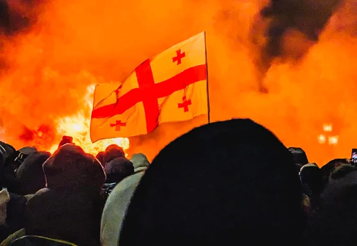 Proteste în Georgia FOTO: X