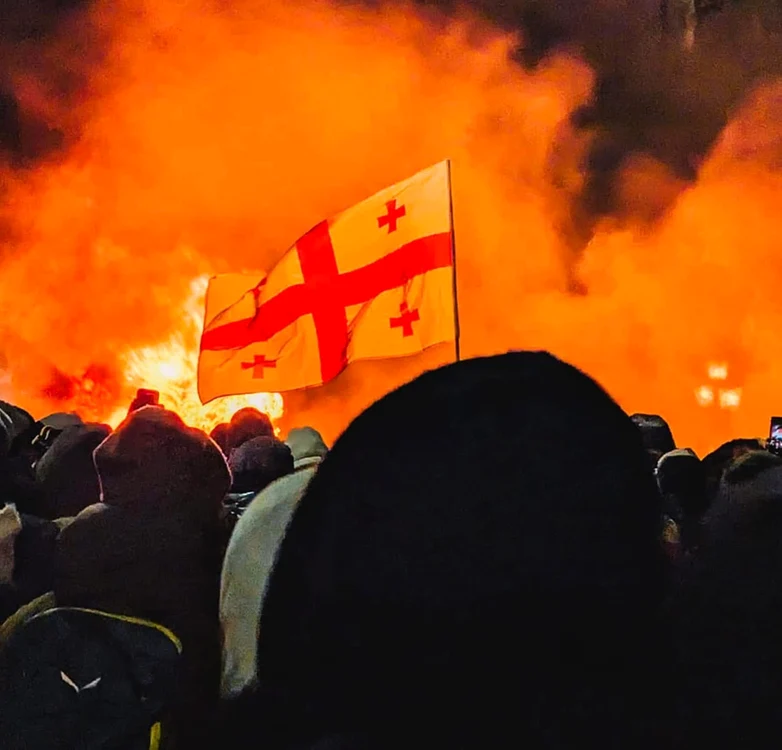 Proteste în Georgia FOTO: X