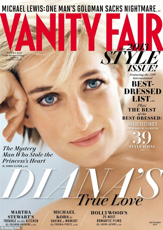 coperta revistei vanity