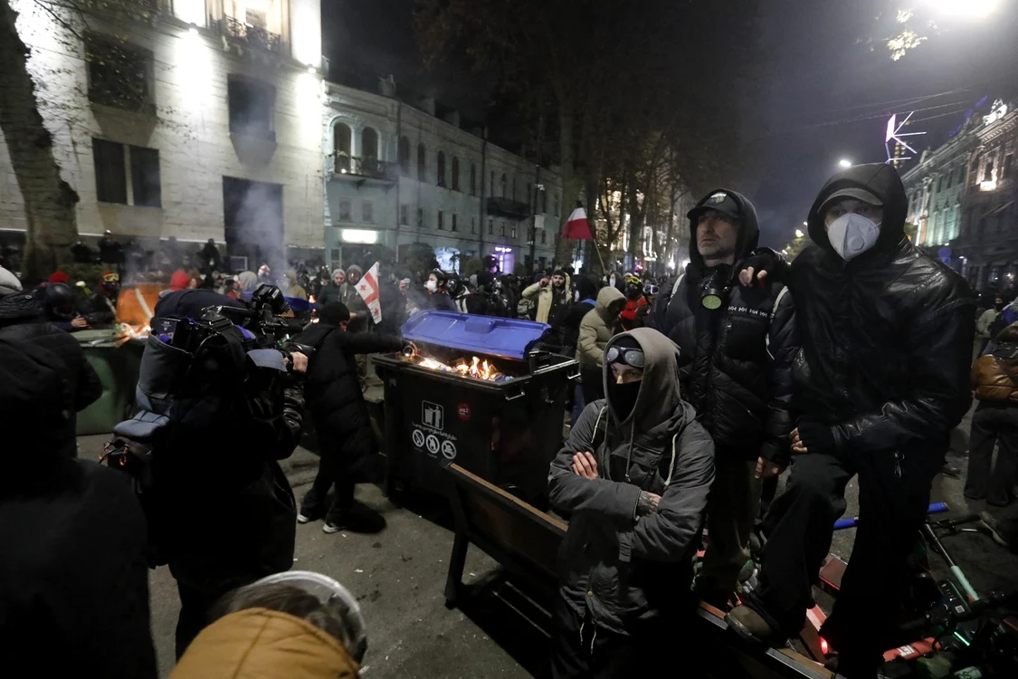 Proteste antiguvernamentale în Georgia/ FOTO: Profimedia