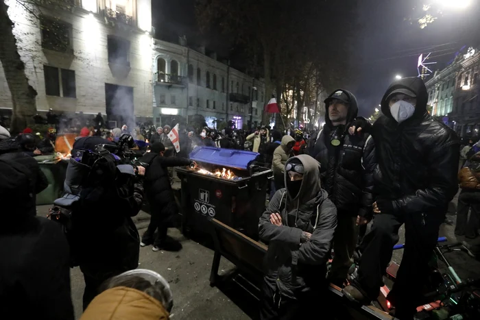Proteste antiguvernamentale în Georgia/ FOTO: Profimedia