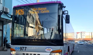 Autobuz din Cluj-Napoca FOTO: Facebook CTP