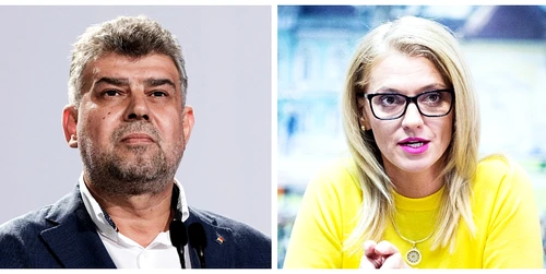 Marcel Ciolacu, Alina Gorghiu (foto Inquam Photos)